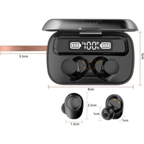 A13 Bluetooth 5.1 Headset Mobile Phone Universal Noise Reduction Stereo Mini Wireless Sports Headset Smart-touch for Phone