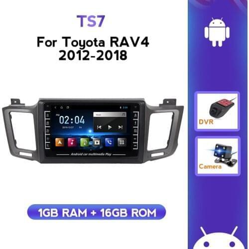 Car 2 din Android gps navigation stereo For Toyota RAV4 4 XA40 5 XA50 2012 2013 2014 2015- 2018 USB Bluetooth Auto radio WIFI
