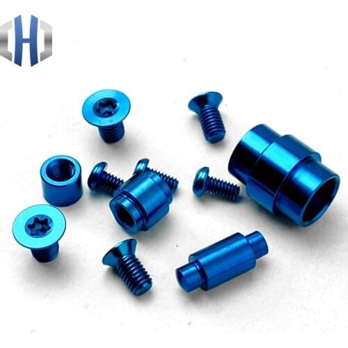C223 Titanium Alloy Knife Handle Screw Folding Knife Full Set Of Screws Titanium Handle Accessories