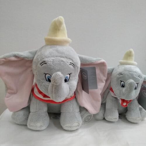 Disney Plush Toys Dumbo Big Eared Elephant Doll Children Dolls Birthday Gifts