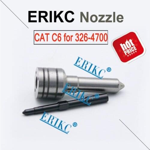ERIKC Nozzle Common Rail Diesel Nozzle Suits Excavator 320D Number 326-4700 d18m01y13p4752 For Engine CAT Injector C6 C6.4