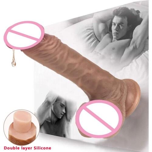 Erotic Big Dildo Realistic Huge Dildos Silicone Male Artificial Penis Strapon For Men Adult Toys For Women Vagina Masturbator