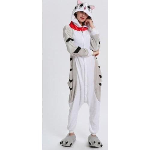Kugurumi Onesies for Women Pajamas 2020 Winter Animal Pyjamas Adult кигуруми Cosplay Unicorn Costume Flannel Sleepwear