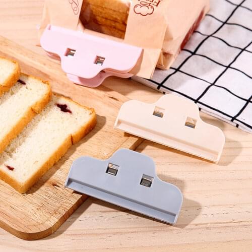 Kitchen food sealing clip tea milk powder snacks sealing strip fresh-keeping sealing clip plastic bag sealer