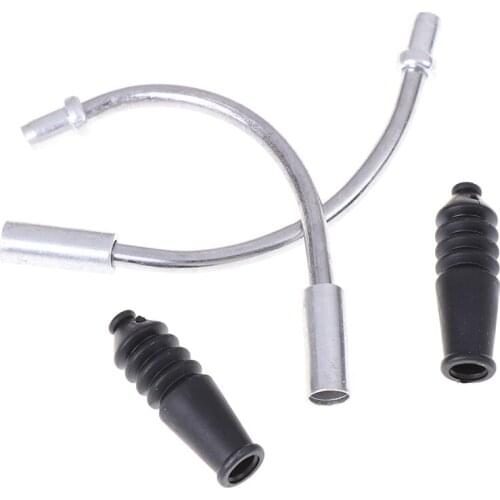 Hot 2020 Bike Bicycle V Brake Cable Guide Pipe Tube Hose Accessories With Rubber Cover
