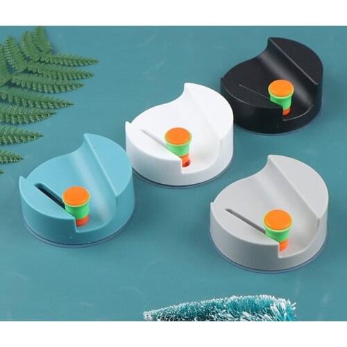 Wall Mounted Mop Holder Adjustable Household Adhesive Storage Broom Hanger Mop Hook Racks For Kitchen Bathroom