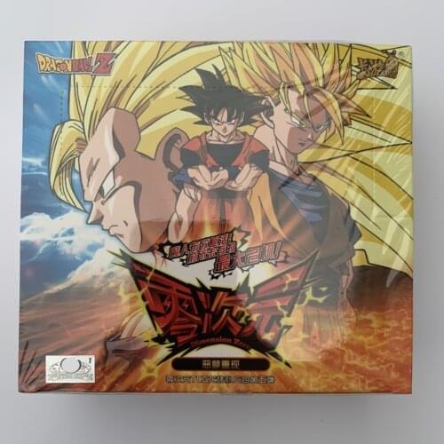 Original Dragon Z Super Saiya 180-210Pcs/Box TCG Flash Game Cards Table Toys Birthday Gift cartas carte collection card