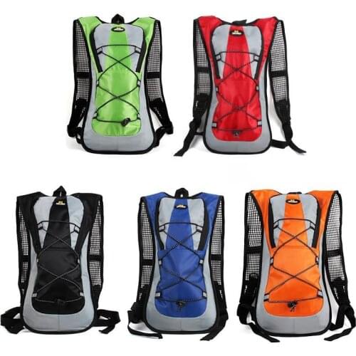 Men Women Backpack Green RED Black SPEED 2L Straw Water Bag Backpack Hiking Running Cycling Water Bladder Hydration Backpack