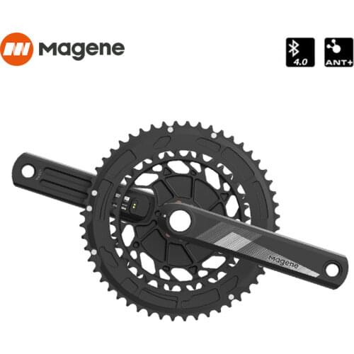 Magene P325CS Power Meter Rechargeable Dual Side Crankset Road Bike Crank Computer Waterproof Speedmeter for SRAM SHIMANOBB86