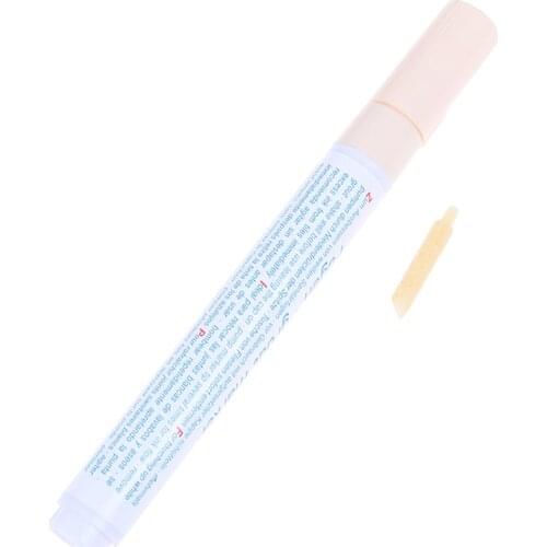 Waterproof Beige Color Home Tile Grout Marker Repair Wall Pen White Grout Marker Odorless Non Toxic For Tiles Floor 1pc