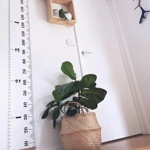 Height Ruler Hanging Waterproof Fabric Kids Height Chart for Nursery Decorative Growth Decoration Charts Home Decor