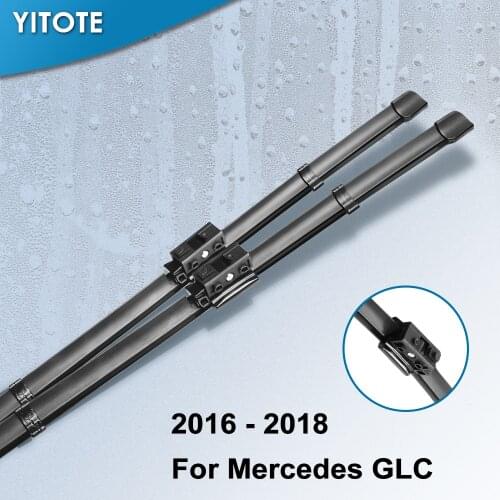 YITOTE Wiper Blades for Mercedes Benz GLC Class X253 C253 24"&19" 2016 2017 2018 GLC 200 220d 250d 300 350e 43 63 4Matic Coupe