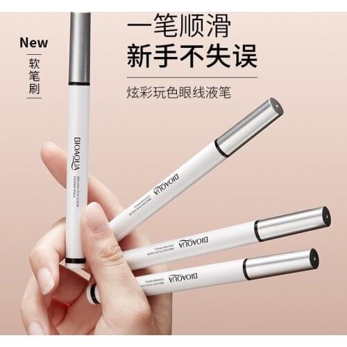 4 Colors Liquid Eyeliner Pen Quick-Drying Long Lasting Charming Eyeliner Waterproof Not Easy to Take Off Makeup Make Up Tools