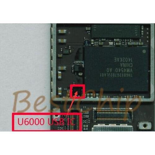 2pcs/lot U6000 for ipad 5 Air USB Charging IC 36pins