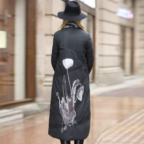 2020 Womens Fur Coat Female Sheepskin Coat Warm Down Jacket Winter Coat Women Real Leather Jacket with Leather Scarf MY