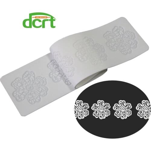 39*8CM Flower Pattern Sugar Lace Silicone Mat Fondant Cake Decorating Mold Mat