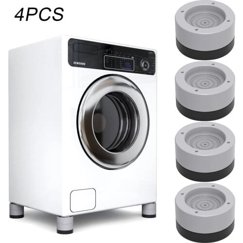 Anti Vibration Pads Shock and Noise Cancelling Washing Machine Support Protect Washer from Moving Mats for Moisture Protection