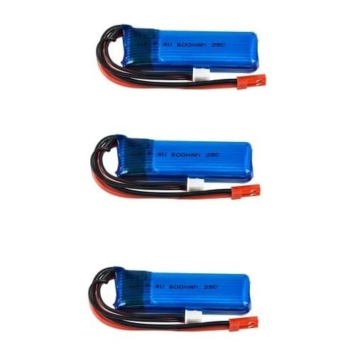 7.4V 600mAh Lipo Battery 2S for WLtoys A202 A212 A222 A232 A242 A252 4WD RC Car 7.4 V 600 2S for WLtoys A202 toys accessory