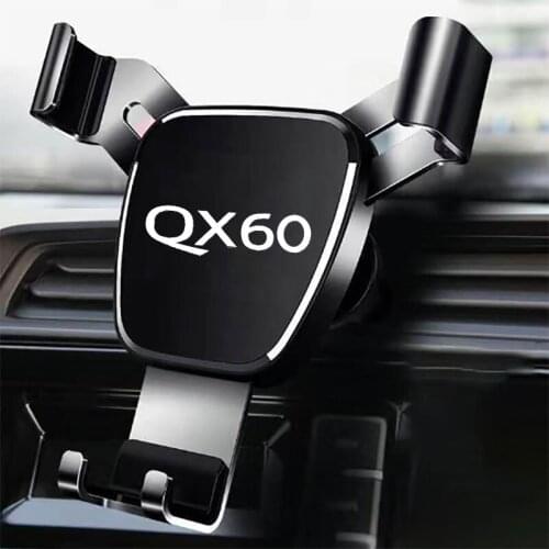 Car Phone Holder For Infiniti IPL Q30 Q50 Q60 Q70 QX30 QX50 QX60 QX70 QX80 Car air-conditioning outlet bracket Car Accessories