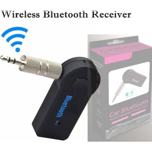 Wireless Bluetooth 3.0 Receiver Car Speaker Headphone Adapter 3.5mm Audio Stereo Music Receiver Home Hands-free Bluetooth Plug