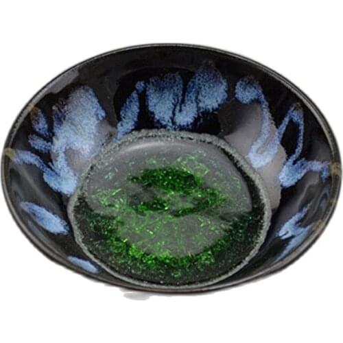 Song Jizhou kilnagate glaze bowl antique porcelain ceramic decorative products