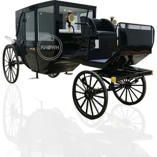 Electric Folding Horse Carriage Royal Sightseeing Cart for Passenger in Europe