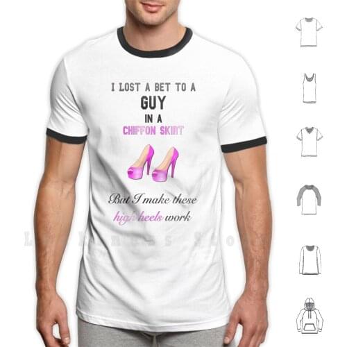 A Guy In A Chiffon Skirt T Shirt DIY Cotton Big Size S-6xl Panic Patd P Atd Panic At The Disco Brendon Brendon Urie Urie