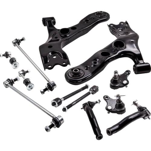 Suspension Kit Front Lower Control Arm Tie Rod for Toyota RAV4 2006 - 2014 K620586 K750043 ES800053