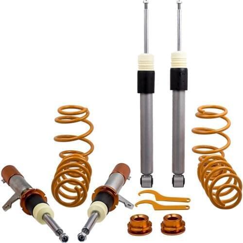 Coilover Coil Spring Kit For Volkswagen Golf MK 5 V Jetta MK5 1.9TDI 1.6FSI 1.4FSI Shock Absorber Strut Struts