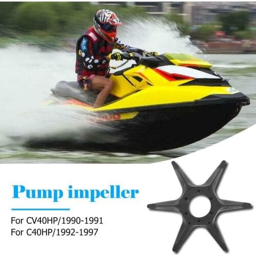 Water Pump Impeller Replacement for Yamaha Marine Outboard Motor 40HP C40/40A/40B/40C Boat Accessories Engine Parts 6F5-44352-00
