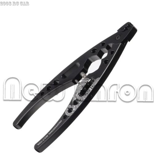 RC Car 1/8 1/10 Metal Shock Absorber Pliers Rod Ball Clamp Multi-function Tool Black for RC Model