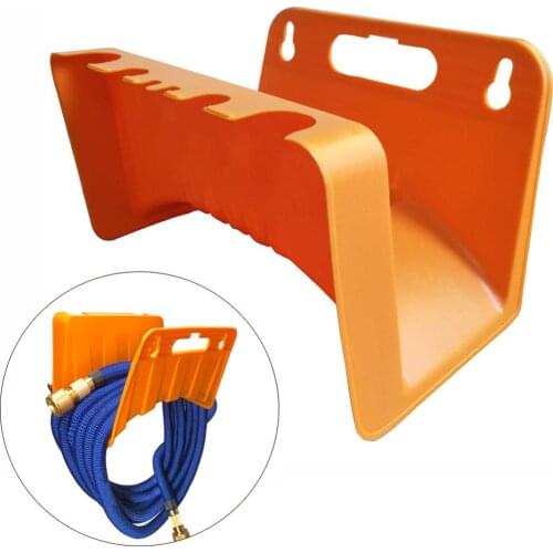 Wall Mounted Garden Hose Pipe Hanger Holder Storage Bracket Shed Fence Cable Lightweight for Home Garden Supply