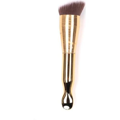 JIELI Makeup Brush Professional Cheek Beauty Brush Nylon Hair Metal Handle Foundation Powder Brush Facial Cosmetic Tool