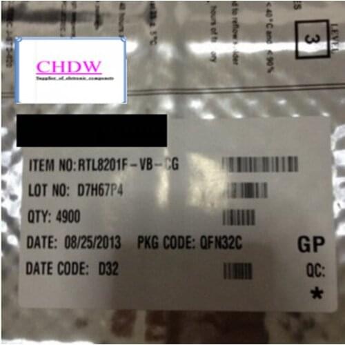 RTL8201F-VB-CG RTL8201F QFN32 NEW AND ORIGNAL IN THE STOCK