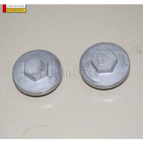 2 picese Oil drain plug screw for Jianshe 400atv engine yonghe 400cc buggy or dune buggy