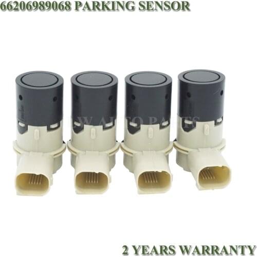 4 PCS 66206989068 989068 Front/Rear PDC Parking Sensor For BMW E39 E53 E60 E61 E64 E65 E83 R50 R52 R53 525i 530i 540i M5 X5 Z4
