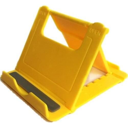 5-Gear Mobile Phone Holder Foldable Tablet Stand Portable Live Streaming Bracket Plastic Folding Rack Phone Holders