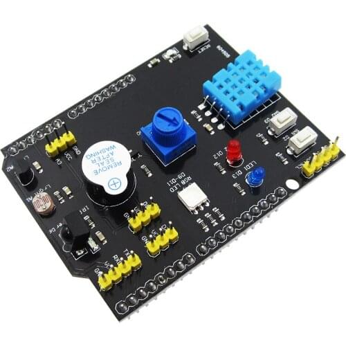 New 5pcs Multifunction Expansion Board DHT11 LM35 Temperature Humidity For UNO