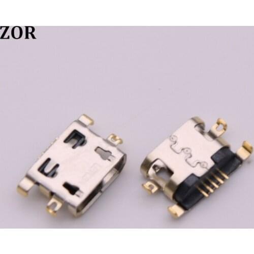 50PCS For Lenovo A360t K6 Note ZP1000 USB Charging Port Connector Plug Jack Socket charger Dock