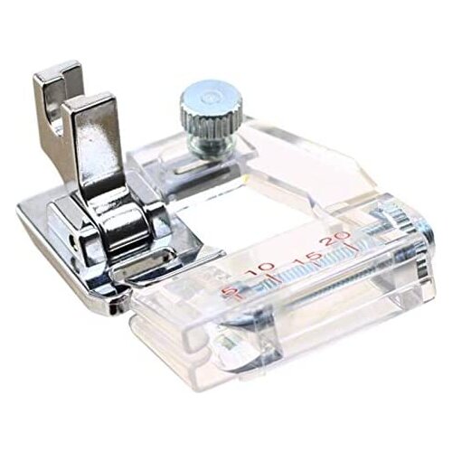 6287 Low Shank Bias Tape Binding Presser Foot for Babylock,Brother,Janome,Kenmore,Pfaff,Simplicity,Singer Sewing Machine