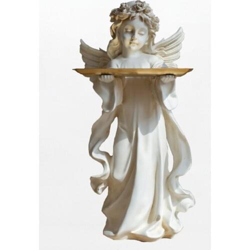 Handmade Retro Welcome Large Floor Ornaments Tray Home Decorations Soft Decoration Gift Living Room Garden