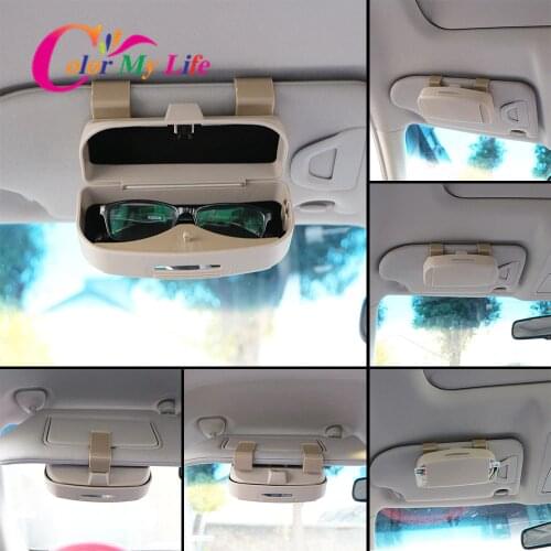 Car Glasses Cases for Car Sun Visor Sunglasses for BMW 3 5 7 Series E32 E34 E36 E38 E39 E46 E53 E60 E65 E66 E90 M3 M5 X1 X5 X6