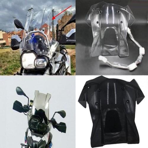 F650GS F800GS Motorcycle Modification Windshield WindScreen w/ Mounting Support Bracket Kit for BMW F 650/800 GS 2008 - 2017
