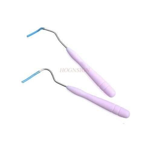 Tick Artifact Tooth Hook Dentist Probe Stainless Steel Metal Toothpick Oral Care Tool Cleaning Teeth Suture Sale