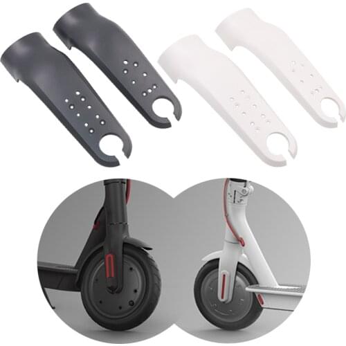Scooter Front Fork Cover Housing for Xiaomi M365 Electric Scooter Wheel Bracket Plastic Cover Shell Skateboard Replacement Parts