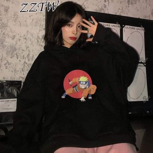 2021 Hot sale Anime Kakashi Women Hoodie Sasuke Funny Cartoon Womens Japan Cute Casual Cool Female Hoodies Hip Hop Tops clothes