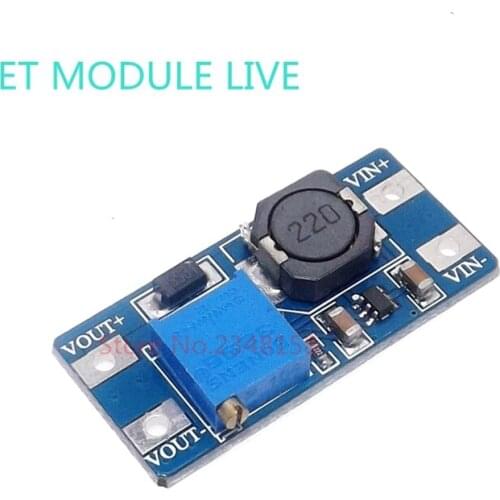 MH-ET LIVE MT3608 2A Max DC-DC Step Up Power Module Booster Power Module For Arduino