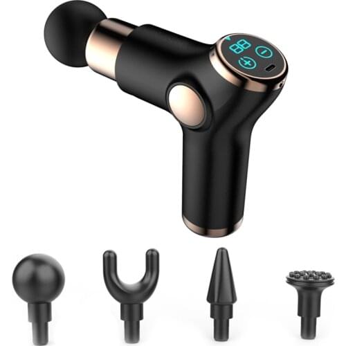 Mini Deep Tissue Percussion Massager Muscle Vibrating Fitness Equipment Fascia Gun Massage Gun