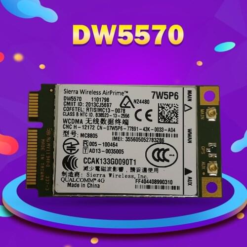 MC8805 DW5570 7w5p6 4G module 100% original apply to e5440 e6440 e6540 e7240 e7440 m4800 m6800