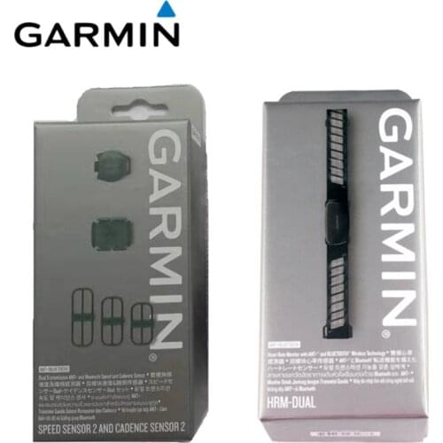 Garmin HRM-Dual Heart Rate Monitor Fitness Sport Adjustable Ant+ Bluetooth Latest Dual Model Strap Cycling Triathlon Heart Rate